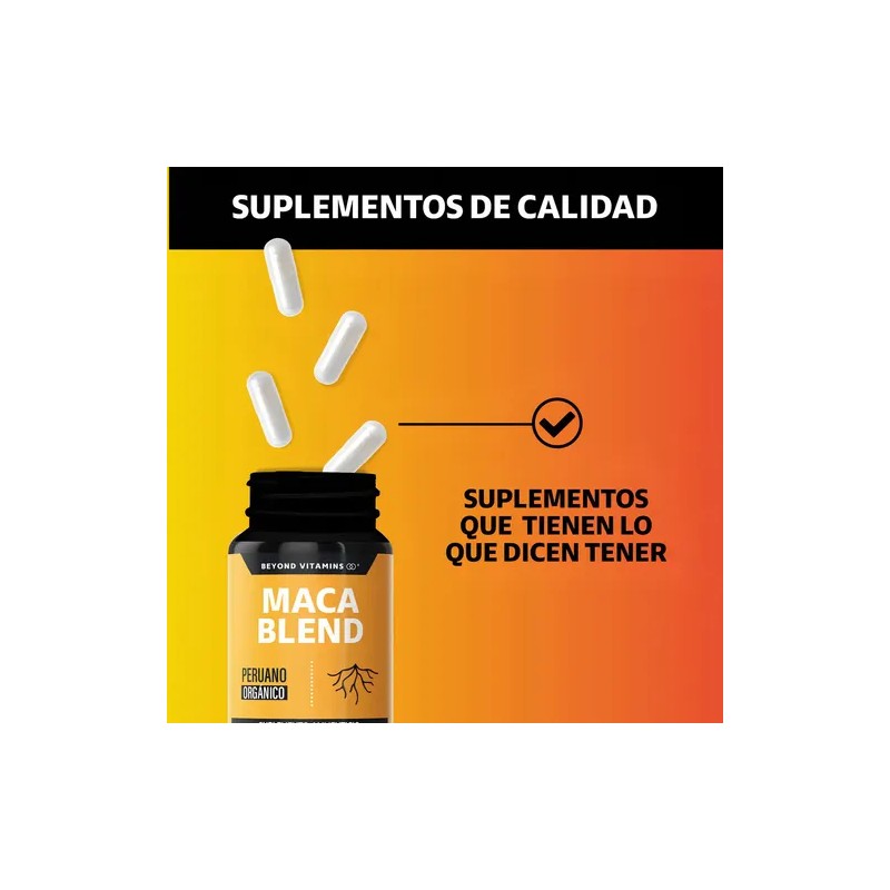 Maca Blend | Maca Peruana Orgánica + Pimienta Negra |