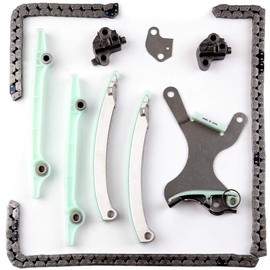 GDSMOTU Timing Chain Kit W/O Sprockets for Dodge for Durango for Ram 1500 for Dakota for Jeep Grand Cherokee Commander Mitsubishi Raider 1999-2008 4.7L 287 CID SOHC, 9-0393SX