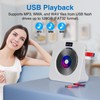 MEGATEK Portable CD Player Bluetooth for Home, Desktop CD Player