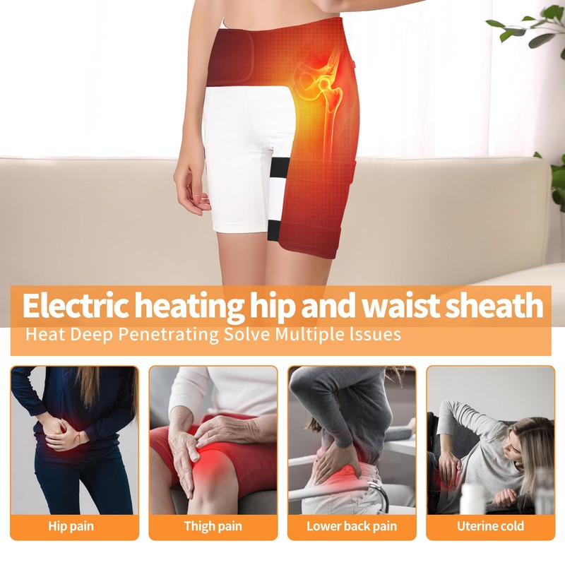Hip Heating Pad, Heating Pad for Hip, Electric Heated Hip