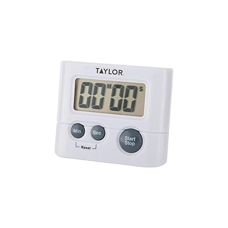 Taylor Digital Timer with 99 Minute 59 Second Display, Easy