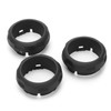 3pcs Air Conditioning Switch Knob Covers Rings Replacement for Land