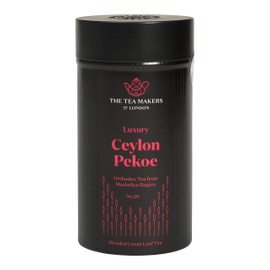Luxury Ceylon Pekoe Loose Leaf Black Tea 125g Caddy