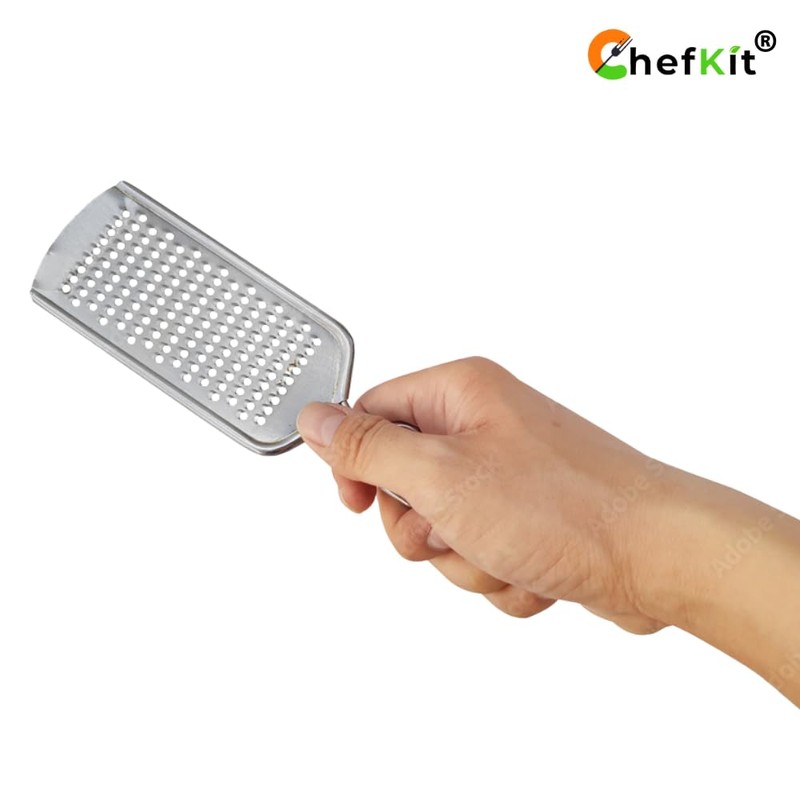 CHEFKIT Stainless Steel Ginger & Cheese Grater | Sharp Blades