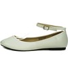 Alpine Swiss Calla Womens Ankle Strap Ballet Flats Classic Slip