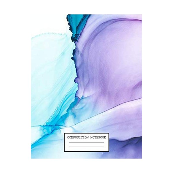 Composition Notebook: Marble Themed Notebook And Journal 7.44 x 9.69