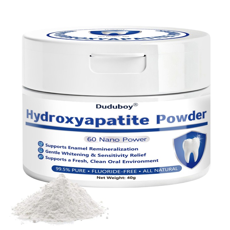100% Pure Nano Hydroxyapatite Powder for DIY Toothpaste, Hydroxyapatite Powder