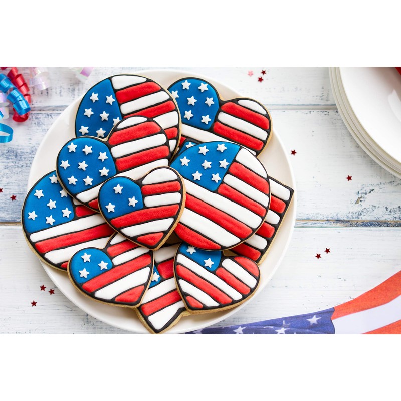 Fox Run 3680 Heart Shaped Cookie Cutters, Stainless Steel, 5-Piece