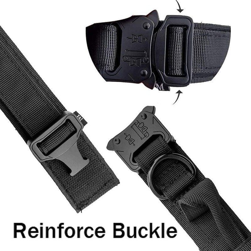 Collar para Perro, Correa para Perro, Collar de Nailon Militar