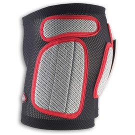 UFO Plast Made in Italy SK09125 Soft Padded Shorts for Kids/Removable Back Protection/Airnet Material/for: Motorcycle, Motocross, Snowboard, Ski/Size: L/Color: Black with Red