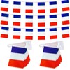 TSMD 2 Packs France Flag Banner French Flags String Small