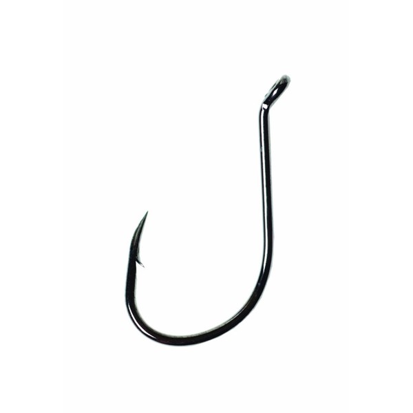 Eagle Claw Lazer Sharp Long Shank Octopus Hook, Offset Up