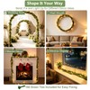 Lighted Moss Vine 2 Pack, 9.8 ft Bendable Artificial Vines