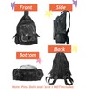 VOUSXLLEZ Ita Bag Chest Pack Backpack with Pin Insert,Crossbody Sling