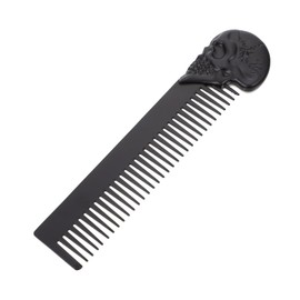 VICASKY Skull Style Beard Comb for Men Lightweight Retro Design Hair Styling Tool for Grooming and Beard Care