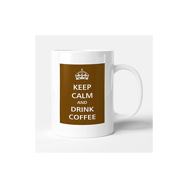 Victorian Printing Co - Keep Calm - and Drink Coffee,