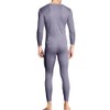 Grenasasilk Men's Silk Long Johns Mulberry Silk Long Underwear V-Neck