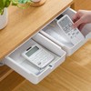 Under Desk Drawer Strong Adhesive 2kg Load Capacity Space Saving