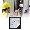 100A/5A Analog Panel Ammeter, 6L2 Amp Tester Gauge for DC