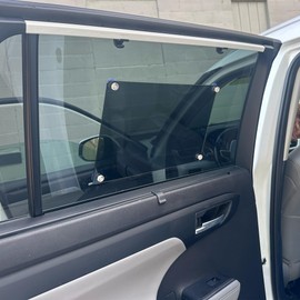 Glare Guard Baby Bud Car Window Shades for Baby, 15" x 8.5" Polarized Sun Shade Blocker, Reduce Harmful UV Rays Protection up to 99.99%, Side Window Screens for SUV