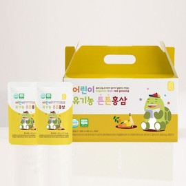 어린이 유기농 튼튼홍삼 30포 Children's Organic Strong Red Ginseng 30 Sachets