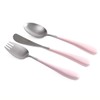 Cutipol Alice Set (ALICE SET) Children's Cutlery (Pink x Silver)