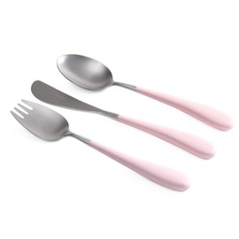 Cutipol Alice Set (ALICE SET) Children's Cutlery (Pink x Silver)