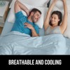 GORILLA GRIP Fitted Sheets, Stay in Place Twin Size Bottom