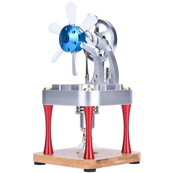 Sunnytech Hot Air Stirling Engine Motor Steam Heat Education Model