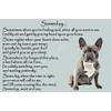 French Bulldog Frenchie Memorial dog pet loss Flexible Fridge Magnet