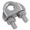 8mm Wire Rope/Cable Grip/Clamp Stainless Steel 316 Marine Grade 5