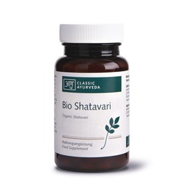 Classic Ayurveda - Organic Shatavari (herbal powder) - 1 pack (1 x 60 g; approx. 120 pellets) - Organic