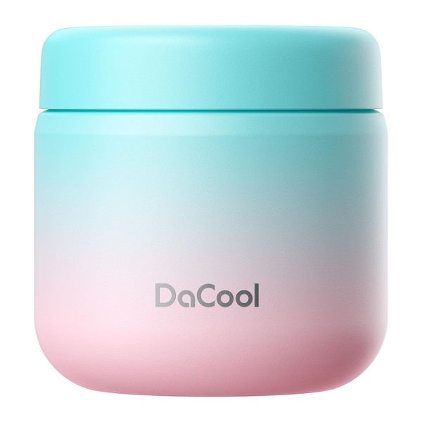 DaCool Kids Thermos for Hot Food Vacuum Stainless Steel Insulated Food Jar 13.5 OZ Kids Lunch Food Thermos Insulated Lunch Container Bento for School Office Picnic Travel Outdoors,Leakproof,BPA Free