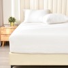 David's Home 100% Washed Cotton Fitted Sheet King, Ultra Soft