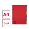 Esselte Leitz Register Karton A4 Multi-Colour 12 tabs multicoloured