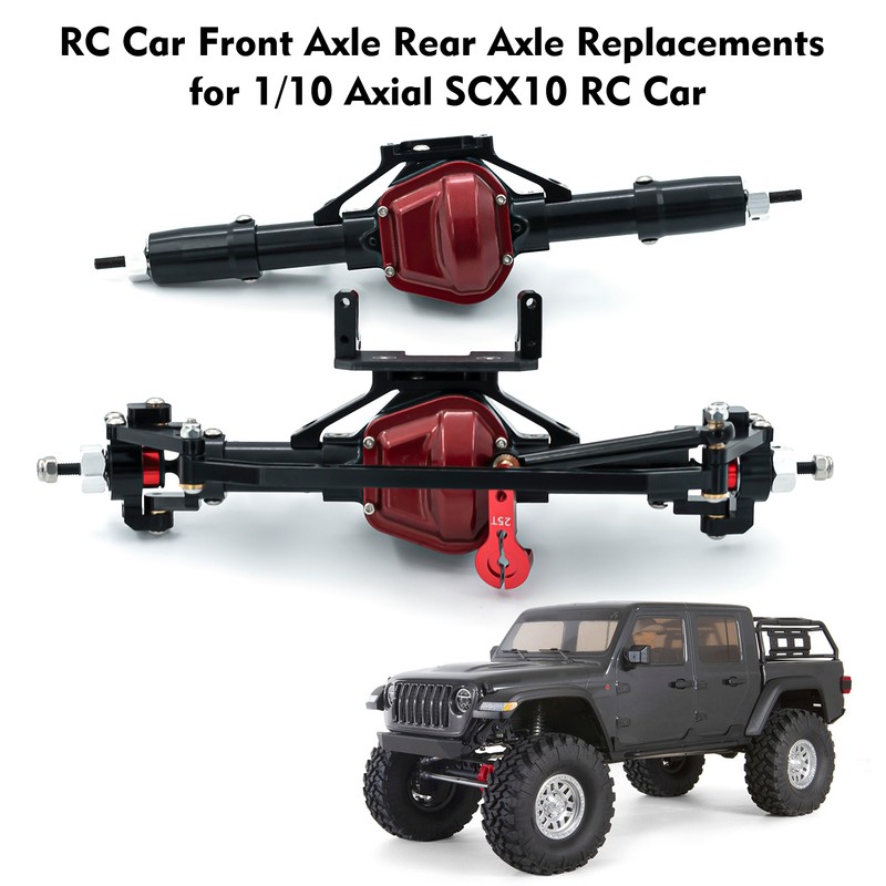 RC Car Front Axle Rear Axle Aluminum Alloy RC Axles