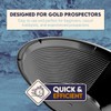 SE 14 Inch Gold Panning Pan - Dual Riffles for