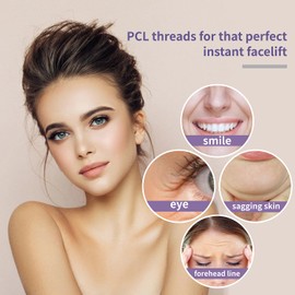 elves PCL Threads for Face/Body Lifting Mono Screw Type PCL Screw Threads Smooth Tighten Lifting/Filling Wrinkles 20Pcs (30G 20mm)