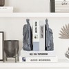 Bookends Height 9.5" Book Ends Decor Merchandise Resin,Gifts for Living