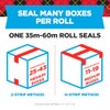 3M Scotch cinta adhesiva de embalaje de 4.77 cm x
