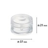 Kai Corporation Cream Case, 0.3 oz (10 g) Case, Container,