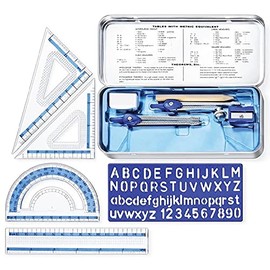 Staedtler Noris Club Mathematical Instruments Compass Set, School Compass, Mathematics Set, Noris Club