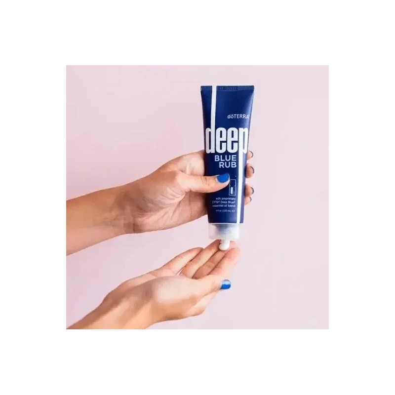 Crema Deep Blue Rub Doterra 120 Ml Con Aroma Mentolado