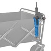 Fishing Rod Holders for Folding Wagon, Designed for Beach Fishing