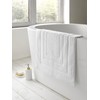 De Witte Lietaer 195205 White Cotton Bathroom Rug 75 x