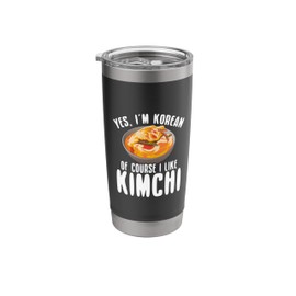 South Korean Kimchi Jar Asian Food Lover Spicy Kimchi Stainless Steel Insulated Tumbler