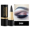 2PCS Black Eyeliner Cream – Highly Pigmented Waterproof Black Eyeliner