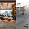 Flexible PVC Carpet Edge Trim Strip, Self-Adhesive, Cuttable Floor Transition