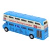 1:90 Children Double Layer Bus Toy Simulation Alloy Pull Back
