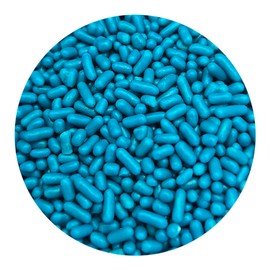 NCS Teal Edible Jimmies Sprinkles, 8 ounces - Great for Cupcakes, Cookies, Donuts, Cakes, Cakes Pops